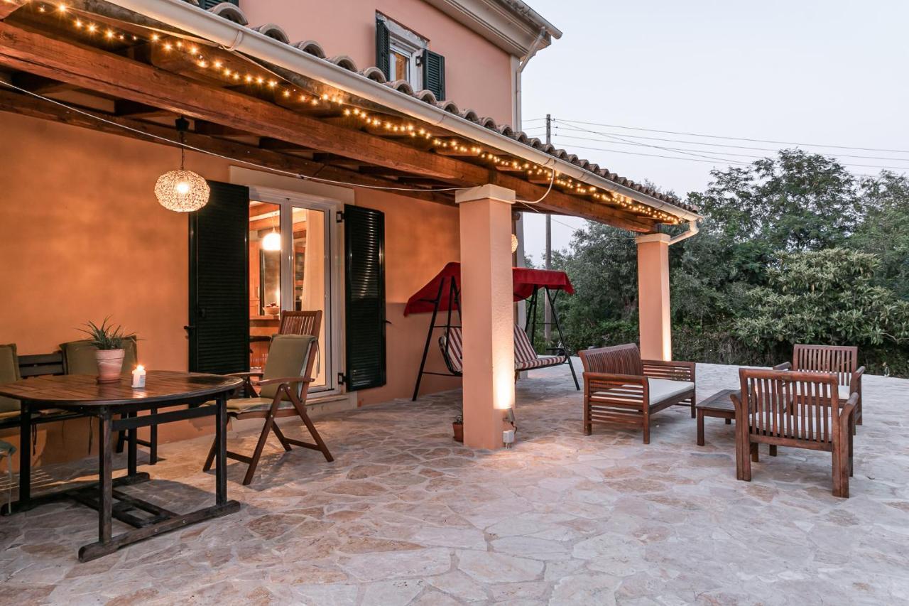 Ktima Loumoumba, Private Villa Gouvia Eksteriør billede