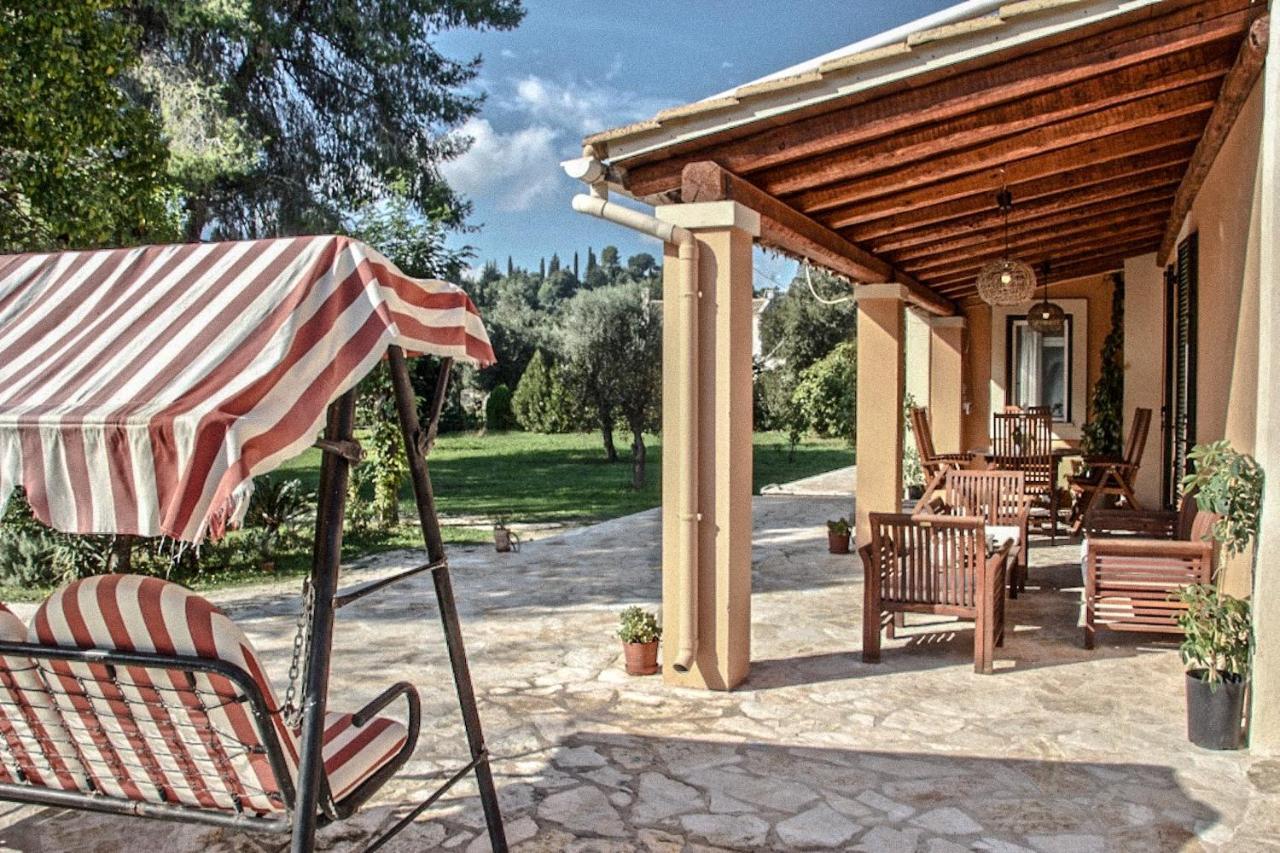 Ktima Loumoumba, Private Villa Gouvia Eksteriør billede